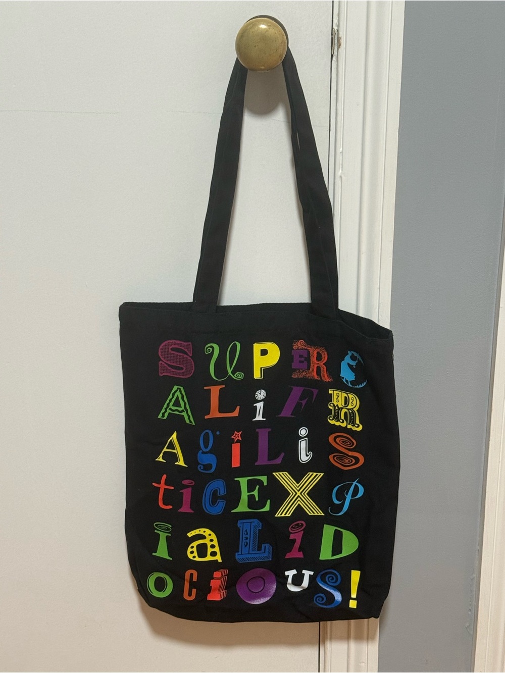 Mary Poppins “Supercalifragilisticexpialidocious!” Tote Bag (EUC) Disney